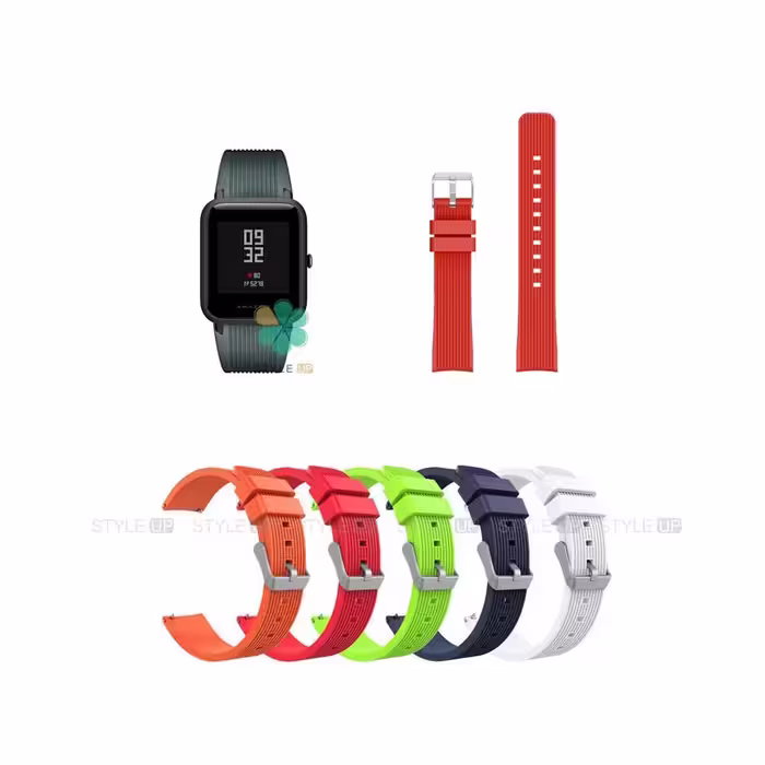 بند سیلیکونی ساعت شیائومی Xiaomi Amazfit Bip S طرح گلکسی