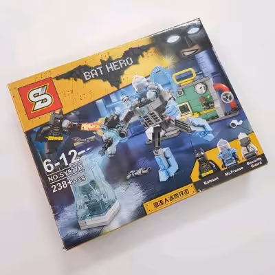 لگو بتمن و مستر فریز مدل Sy-877B ، شامل 238 تکه اصلی   قطعات یدکی