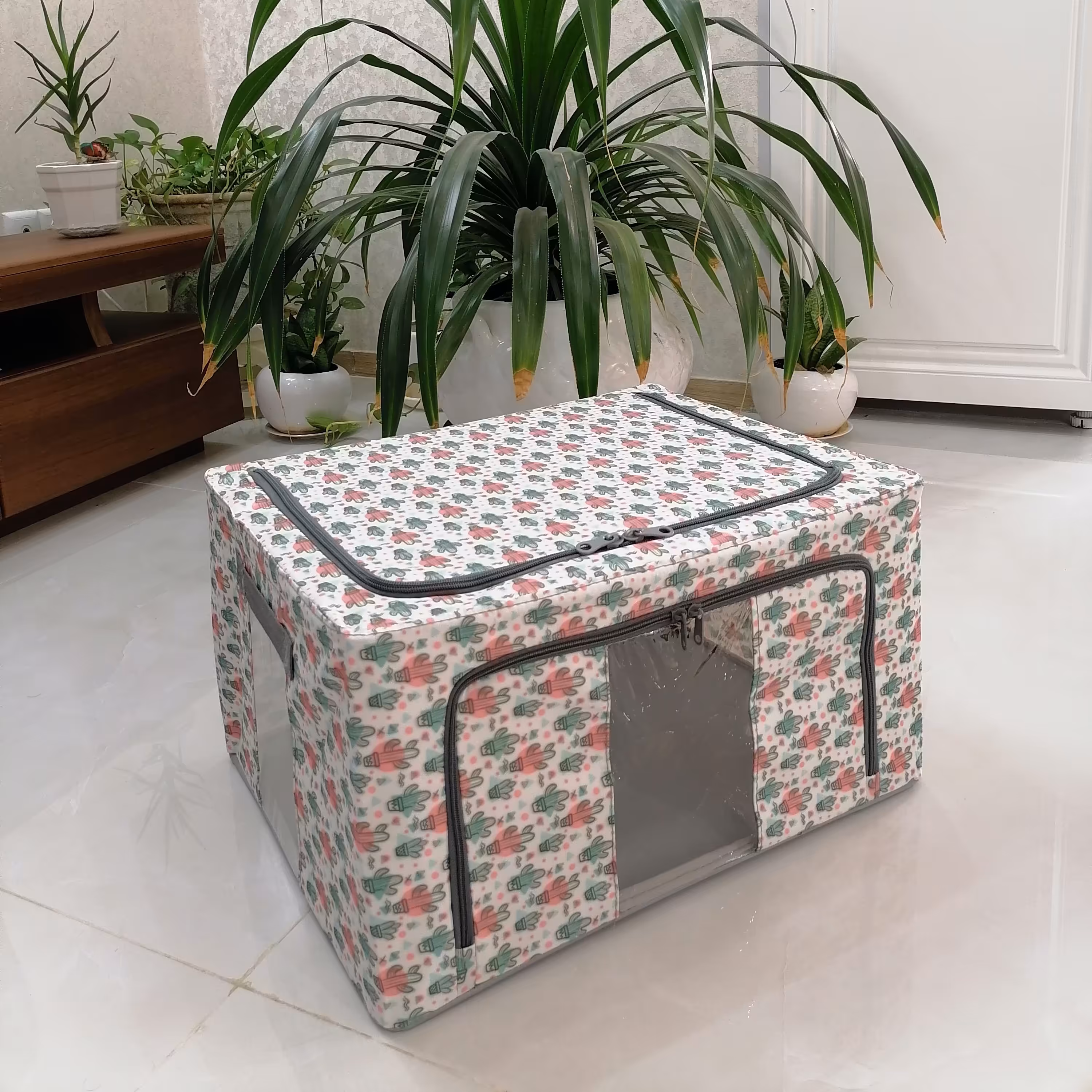 باکس لباس طرح کاکتوس اسکلت فلزی سایز 4