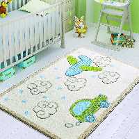 فرش اتاق کودک Confetti طرح جاده کوچولو کد BDC134