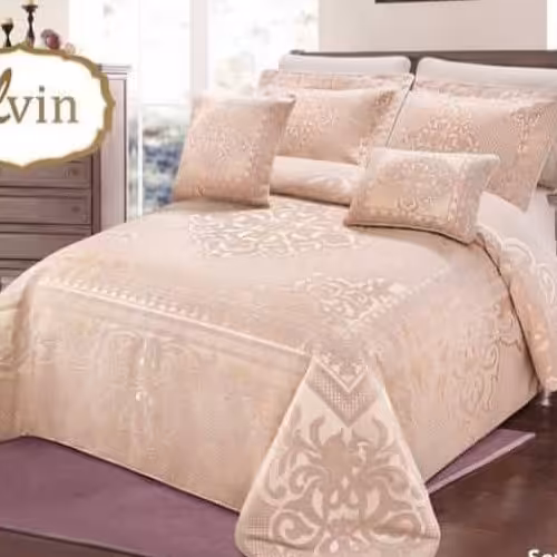 روتختی مخمل ترک دونفره درجه یک 8 تیکه کیفیت و دوخت عالی....