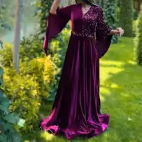 ماکسی مجلسی مدل سارا سایز 36 تا 52 کد 500