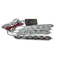 چراغ خودرو قرمز لامپ FAKAR 6X4 LED BLUE 12 24V LAPA536 3 Genel Markalar