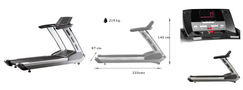 تردميل باشگاهی BH SK 6950