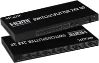 اسپلیتر HDMI 2*8 4K لمونتک