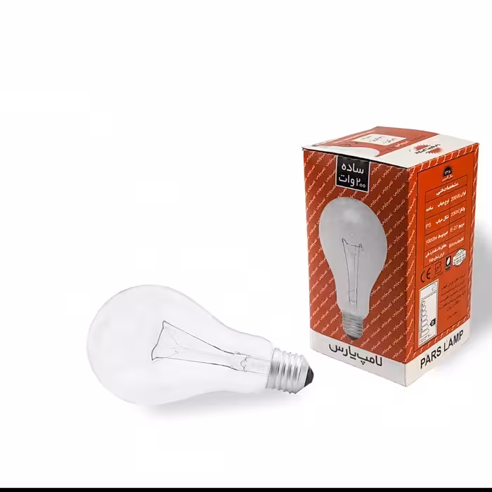 لامپ 200وات رشته ای پارس شهاب پایه e27