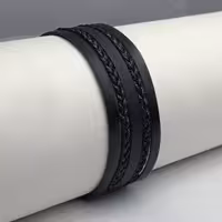 دستبند دو بافت