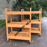 میز ترولی چوبی 