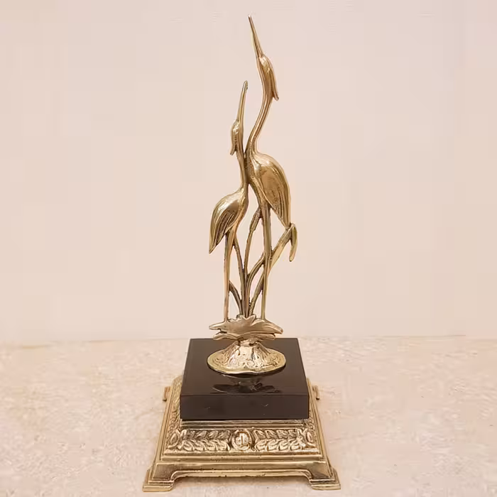 لک لک برنزی پایه سنگی درجه یک خاص(باضمانت)