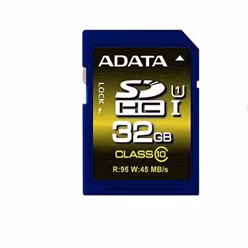 Adata Premier Pro SDHC UHS-I U1 Class 10 Memory Card - 64GB