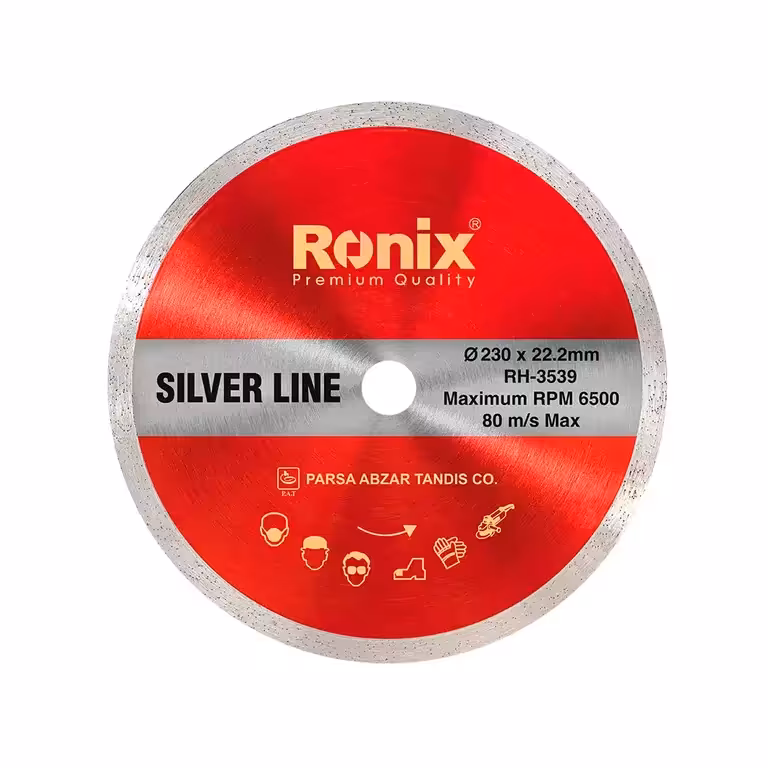 تیغ سرامیک بر 23 سانت رونیکس سیلور لاین مدل RH-3539