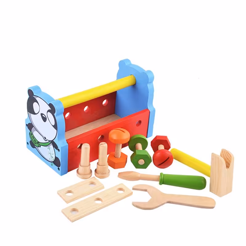 جعبه ابزار چوبی طرح پاندا مدل 2662