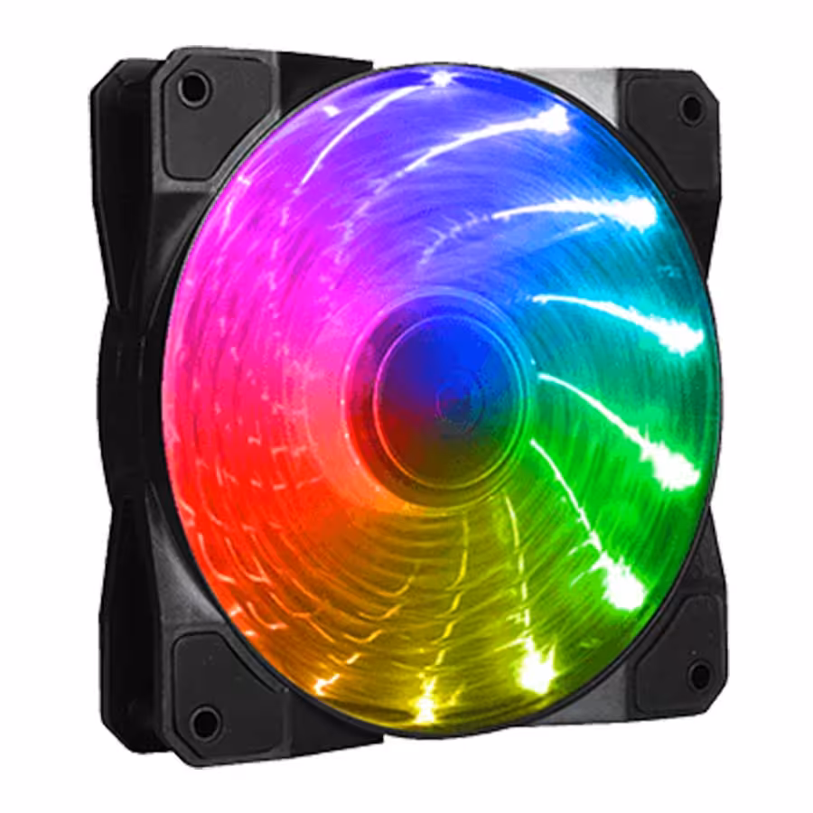 قیمت و خرید فن خنک کننده کیس کامپیوتر گیم مکس مدل FN-12Rainbow-M | یاس ارتباط