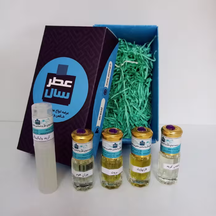 عطرهای برند شنل (تعداد 4 اسانس پرطرفدار برند شانل) هر عطر 2 گرم در شیشه 3 گرمی
