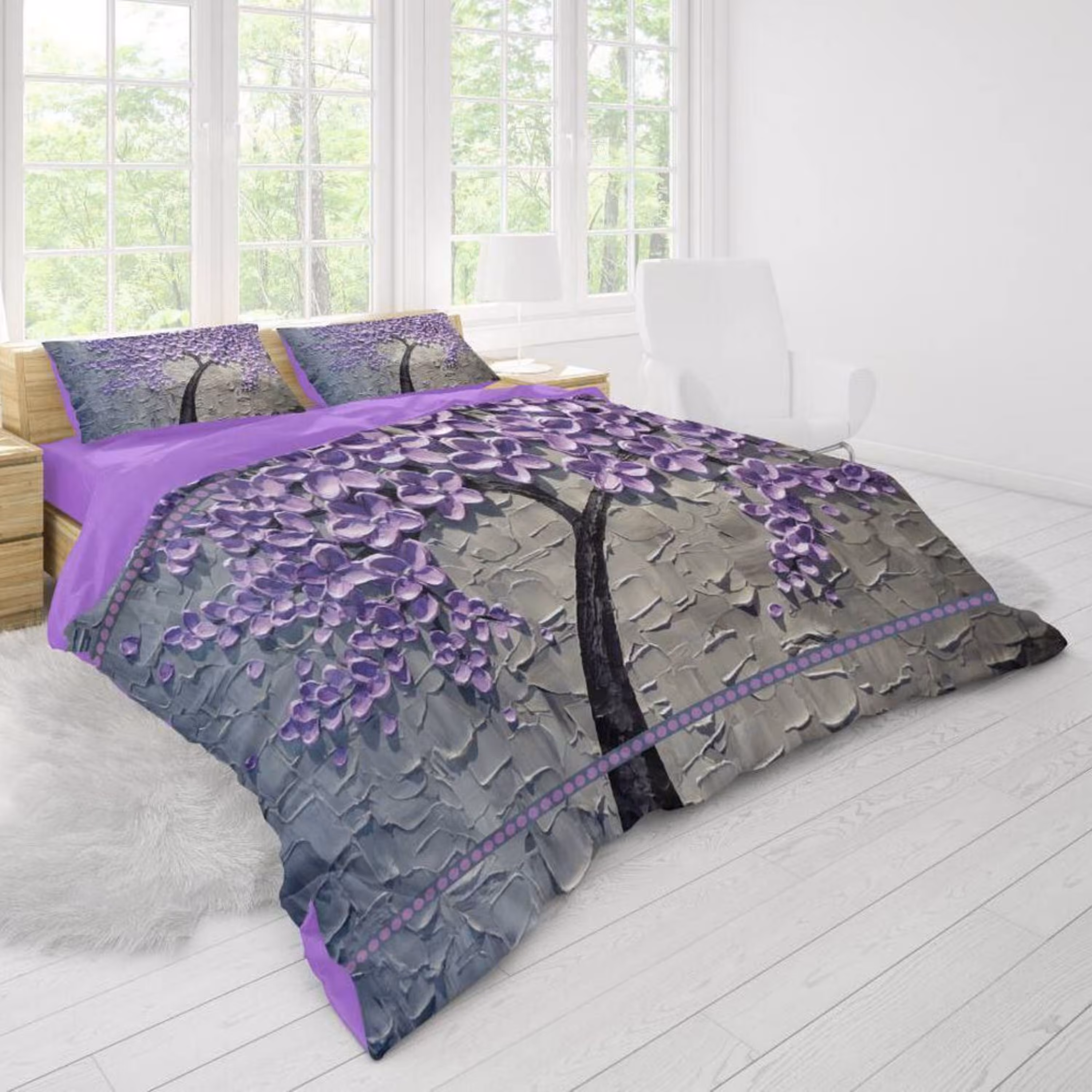 روتختی دونفره سه بعدی برند گوزل 7 تکه کد 329