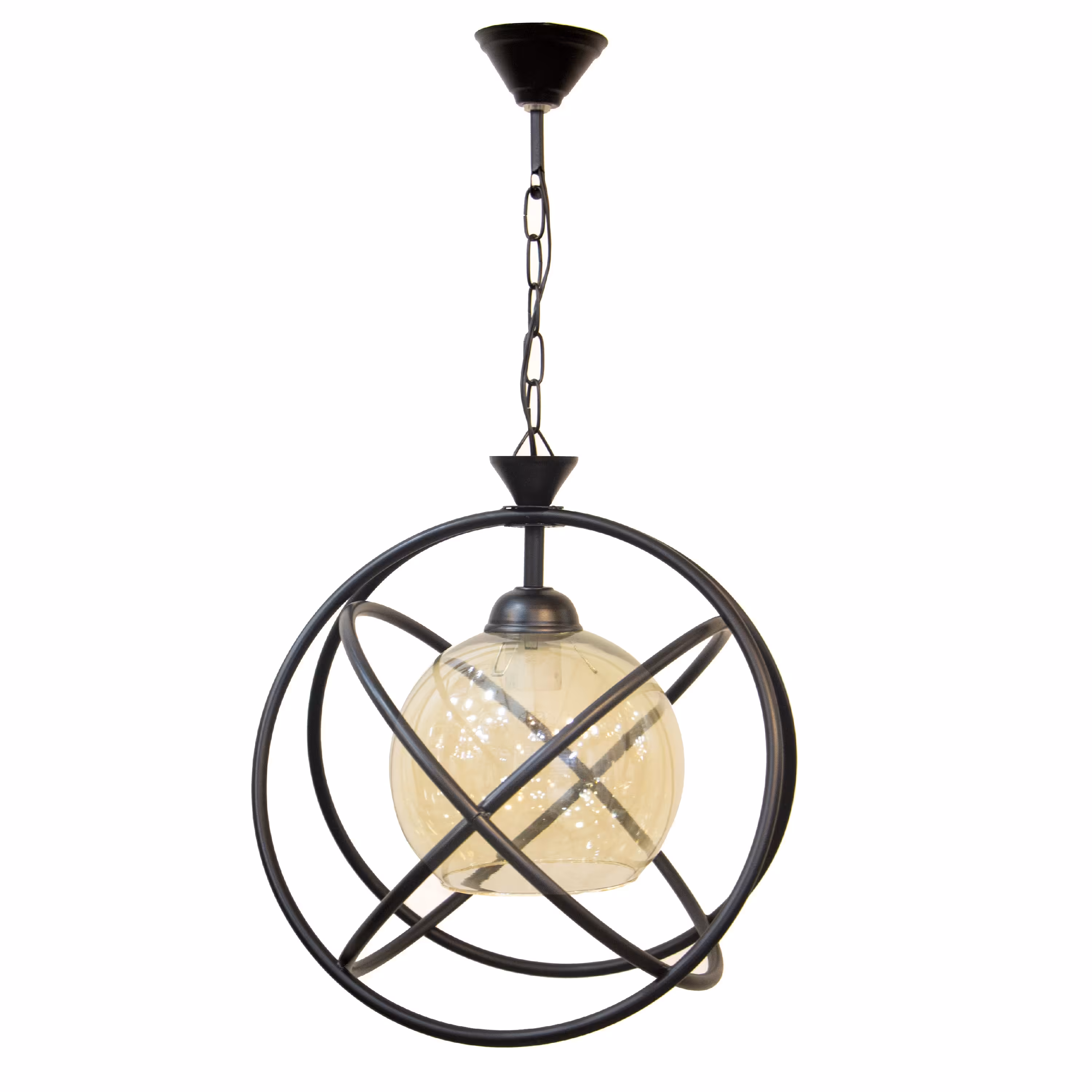 لوستر تک شعله رنگ ثابت مدل لوله ای حباب خور با قابلیت تنظیم ارتفاع