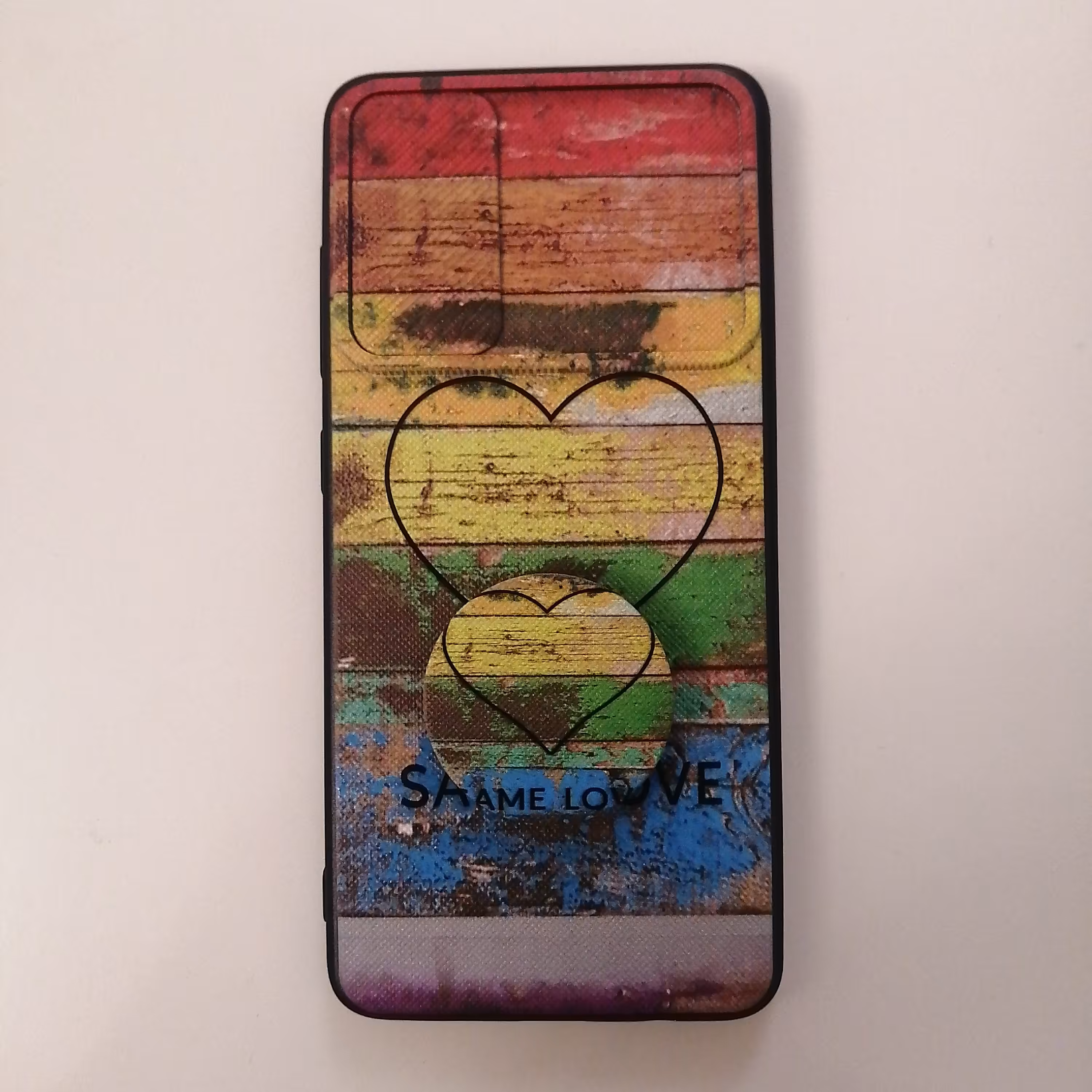 قاب کشویی طرح قلبی به همراه پاپ سوکت برای گوشی سامسونگ a51