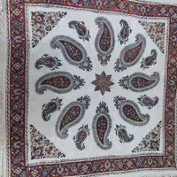 سفره سنتی  قلمکار،صنایع دستی اصفهان، رومیزی  وسفره  کاربردی، 1*1