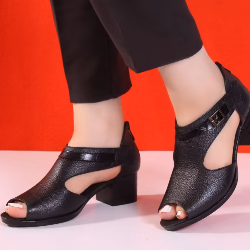 کفش تابستانی چرم طبیعی