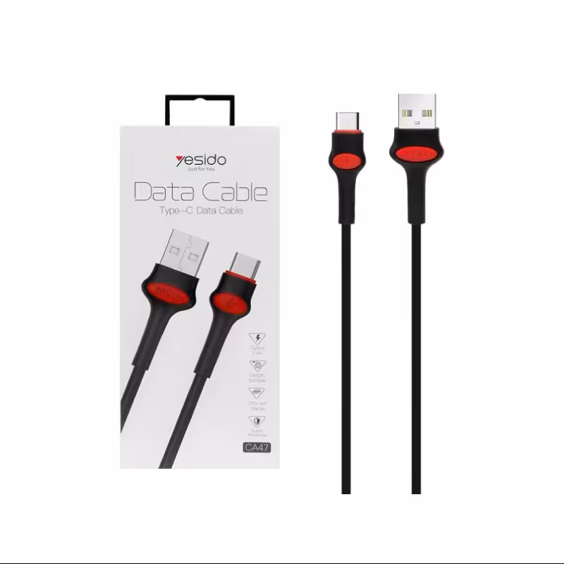 کابل تایپ سی یسیدو مدل CA47 مشکی