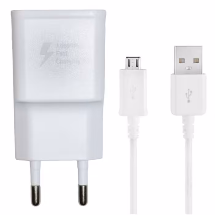 شارژر دیواری سامسونگ مدل EP-TA200 به همراه کابل تبدیل microUSB