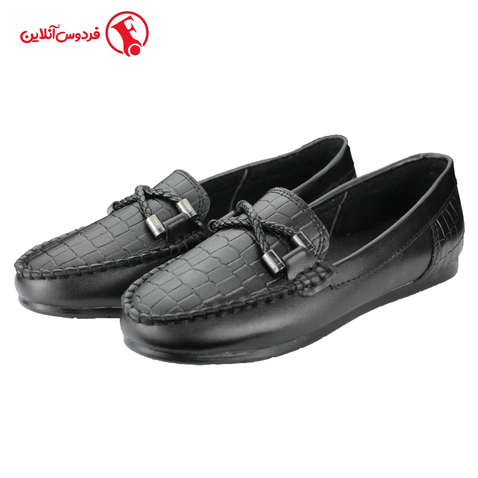 کفش چرم زنانه کد 122