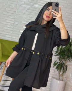 مانتو اسپرت زنانه جاذبه سکه ای