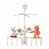 آویز تخت موزیکال روباه ناتو Nattou mobile Fanny & Oscar