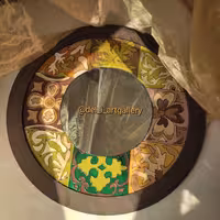 آینه ویترای ،آینه هنری، آینه صنایع دستی ، قاب گرد ام دی اف