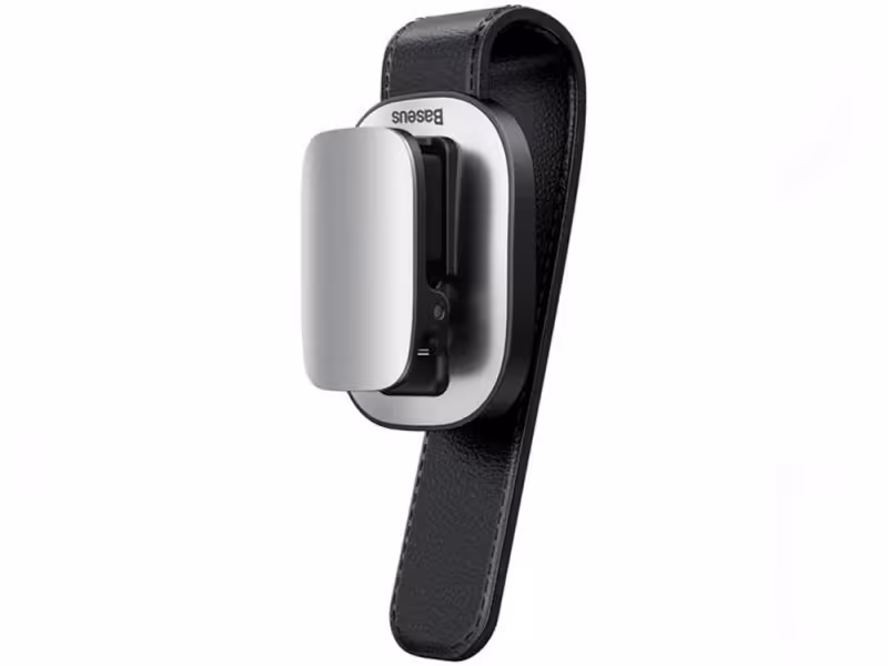 نگهدارنده عینک داخل ماشین بیسوس  Baseus Platinum Vehicle Eyewear Clip Clamping Type ACYJN-B0S