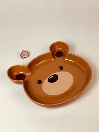 بشقاب سرامیکی تدی کد002197