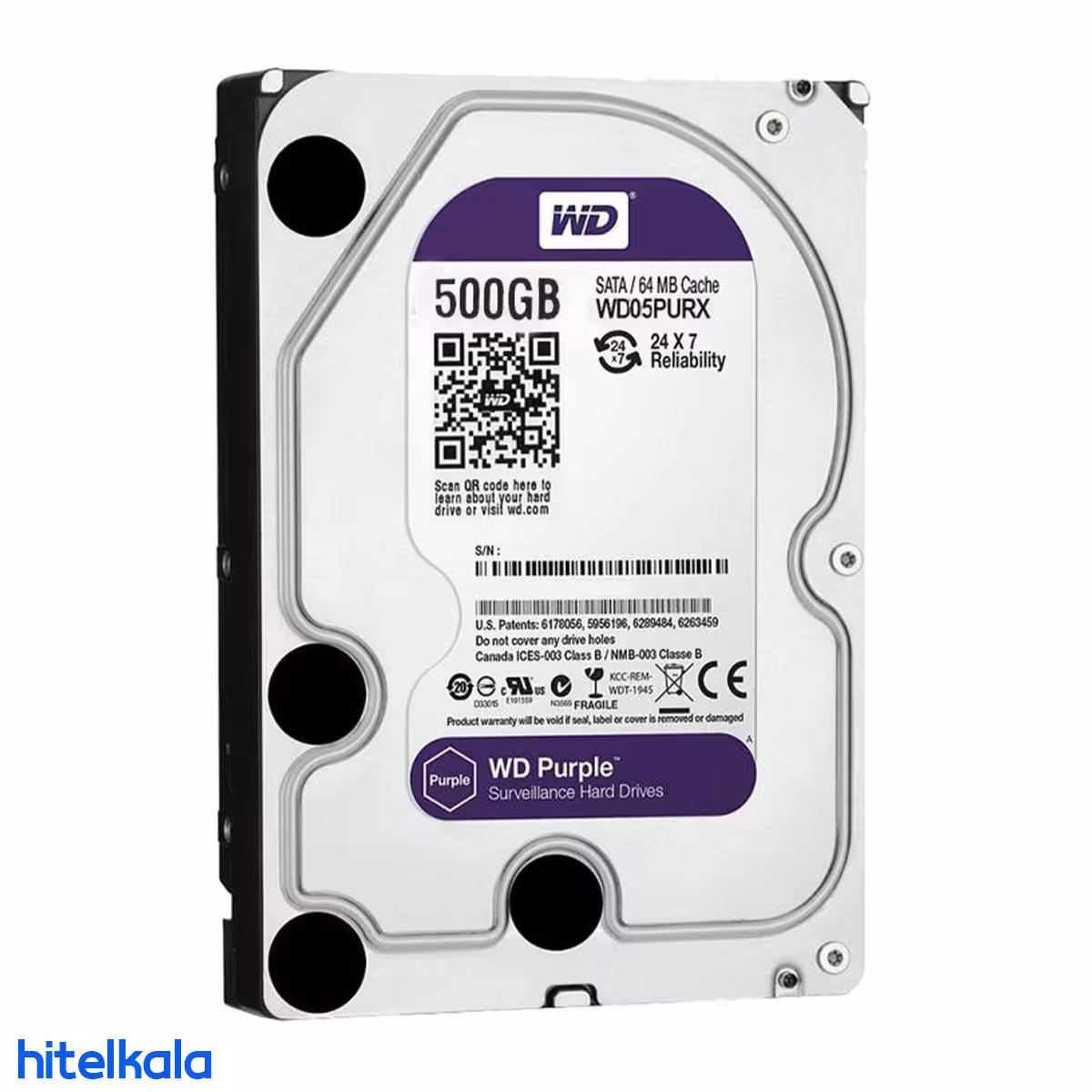 هارد اینترنال HDD 500 GB - کد 1136