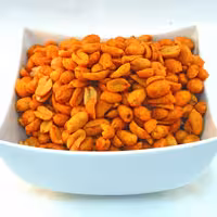 بادام زمینی بدون پوست باربیکیو250 گرم