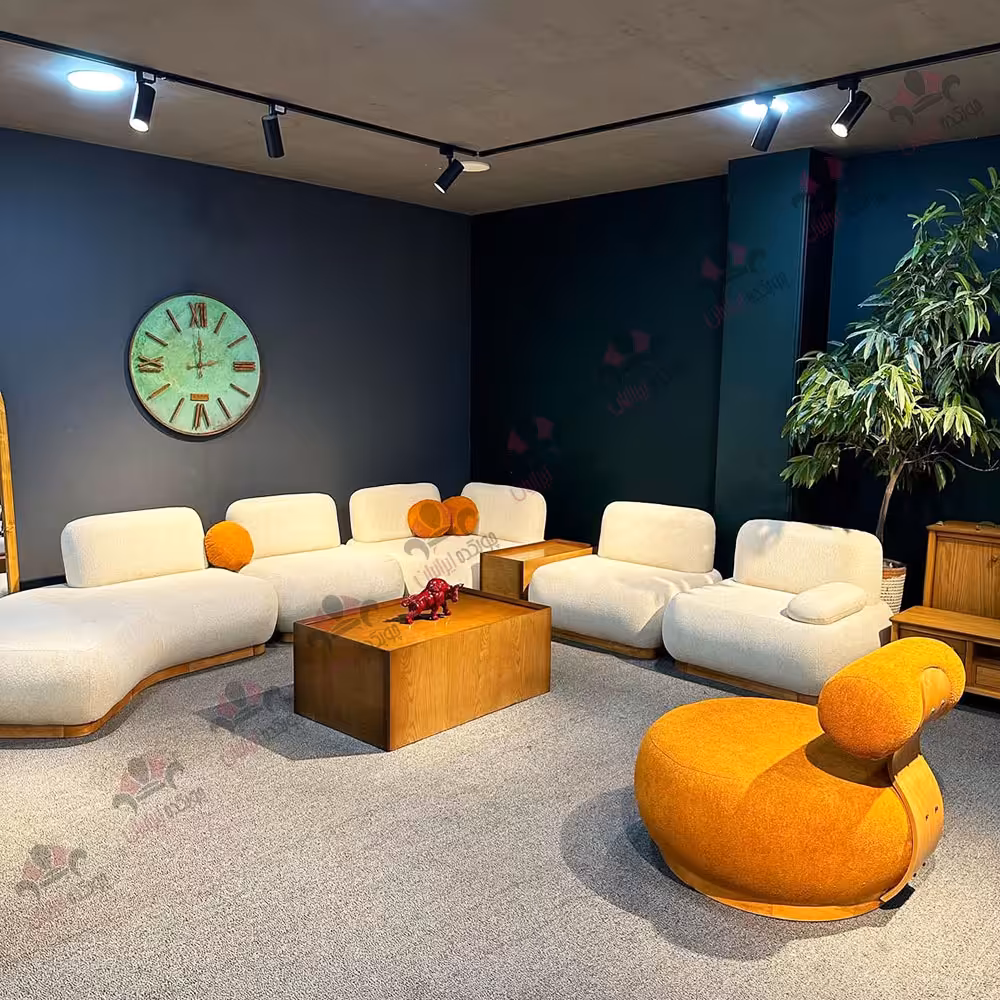 مبل راحتی ال مینیمال مدرن مدل موچی