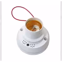 هلدور لامپ  با قابلیت روشن و خاموش شدن روشنایی بوسیله صدا و مجهز به فتوسل بسیار  کارامد