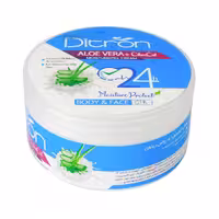 کرم مرطوب کننده دیترون حاوی عصاره آلوئه ورا و روغن زیتون حجم 200 میل
