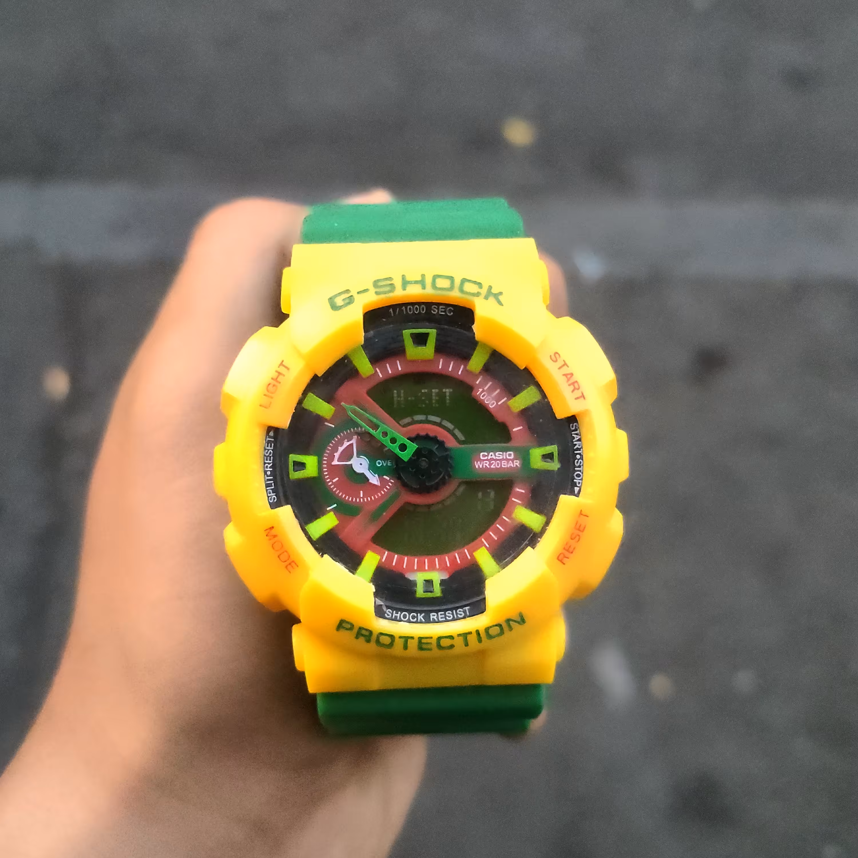 ساعت جیشاک جی شاک جامائیکا