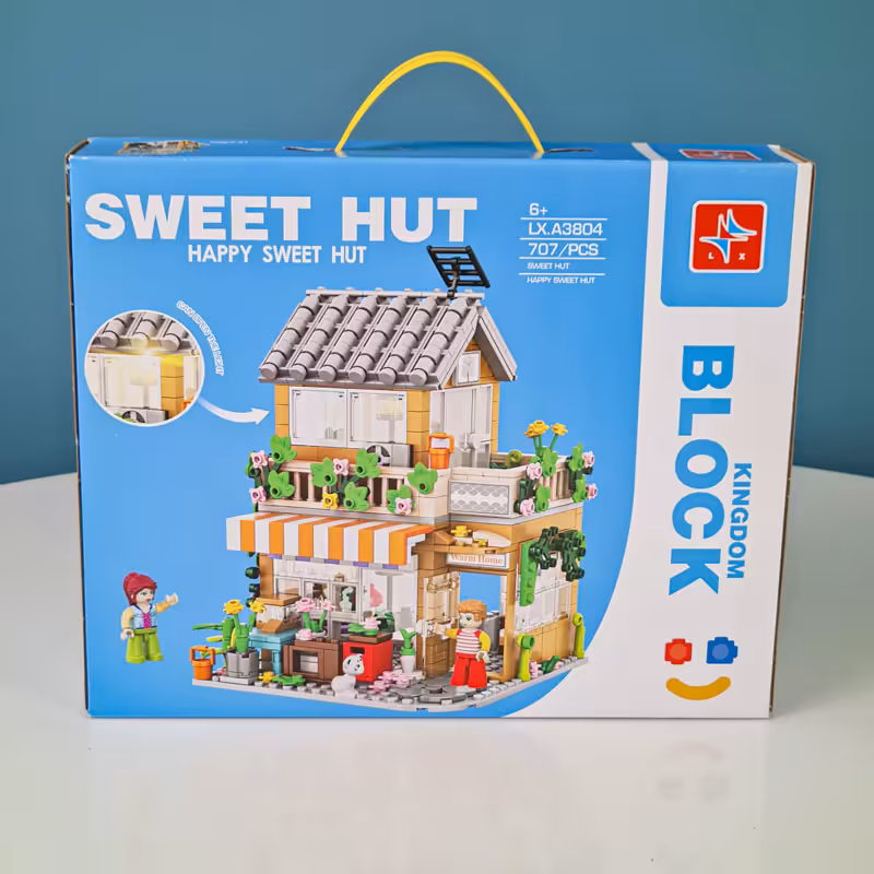 اسباب بازی لگو 707 تکه مدل کلبه کد LXA3804