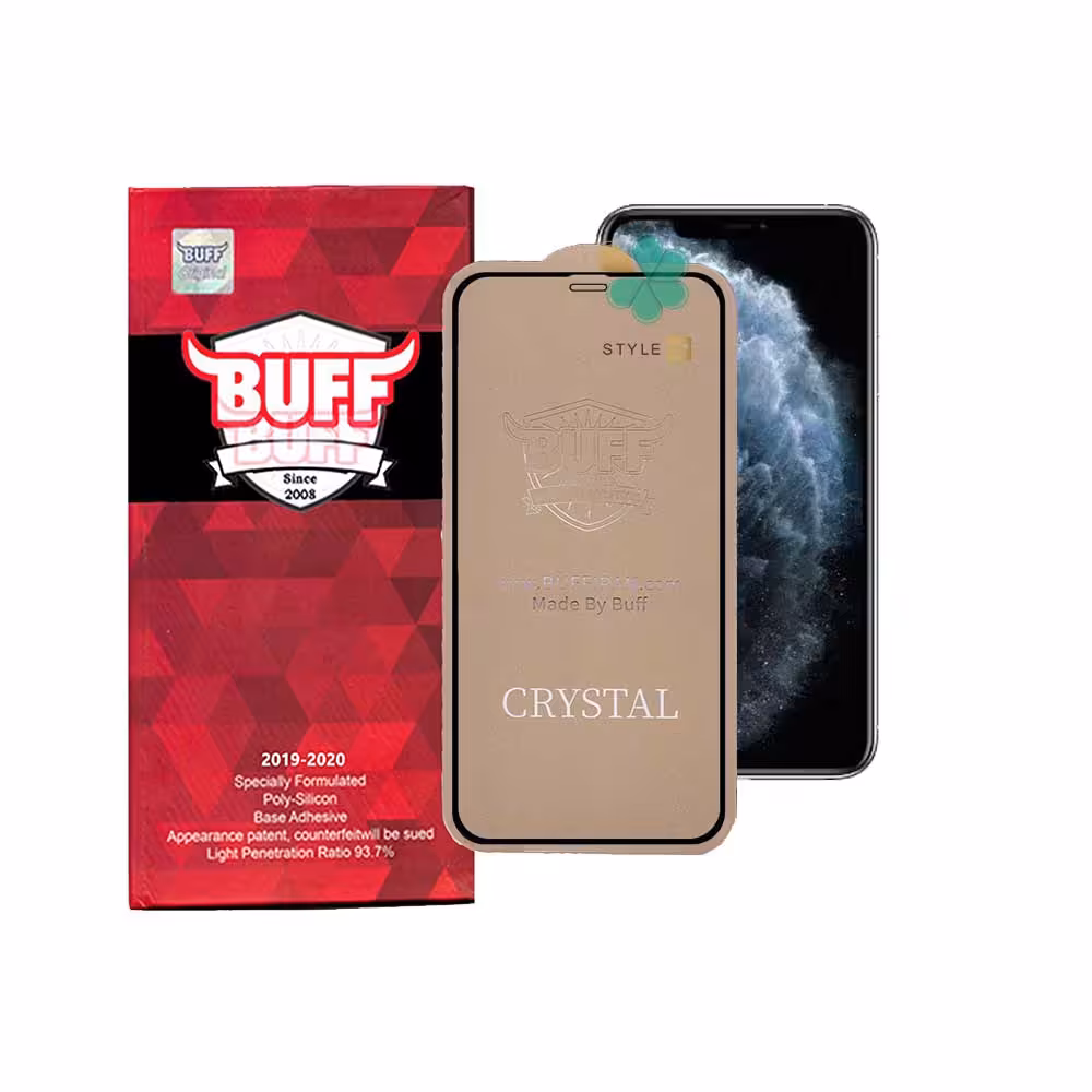 گلس برند بوف گوشی آیفون Apple iPhone 11 Pro مدل Crystal