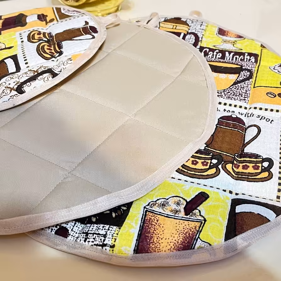 دم کنی و دستگیره آشپزخانه تهیه شده از پارچه های باکیفیت و قدرت جذب بالا