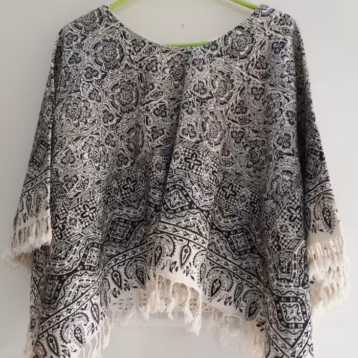 سفره قلمکاراصفهان سایزیک دریک طرح صاراتی قابل شستشو