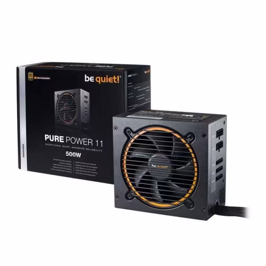 پاور 500 وات بی کوآیت PURE POWER 11 Semi Modular