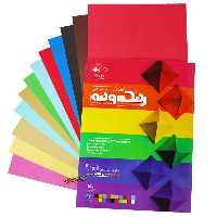 کاغذ رنگی گلاسه A4 رنگدونه