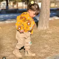 ست کاپشن شلوار خز دارcute