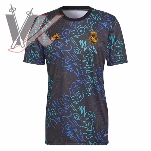 لباس پیش مسابقه رئال مادرید 2022 کد 2302075
