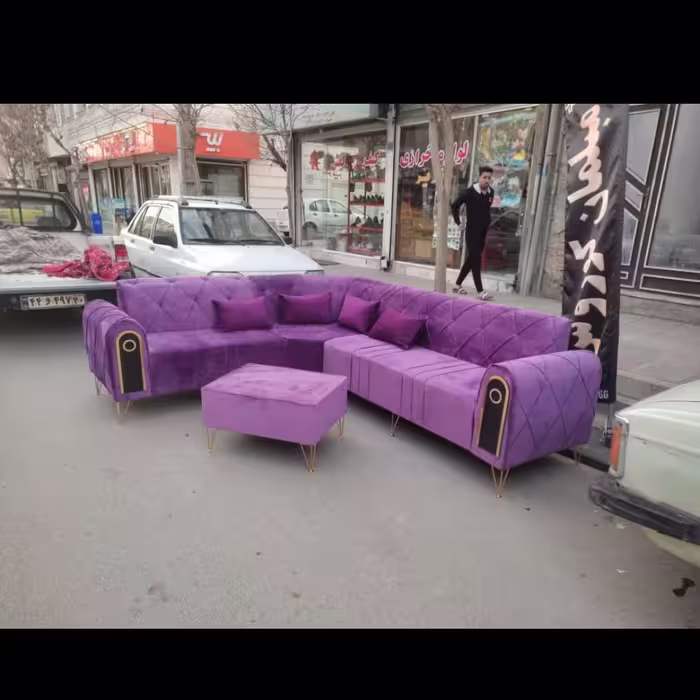 مبل ال ال راحتی مبلمان چستر بادوام ست 6 نفرع 