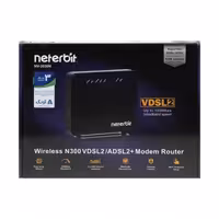 مودم  مدل nv 2030n . 300mbps . wireless Adsl2 . vdsl2 . modem router
