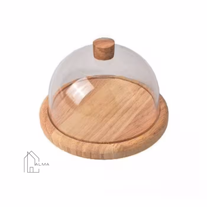 کره خوری چوبی درب اکرولیک رزمن | خانه آلما