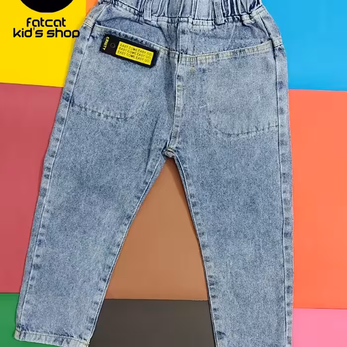  شلوار مام استایل دخترانه و پسرانه کار وارداتی بسیار با کیفیت