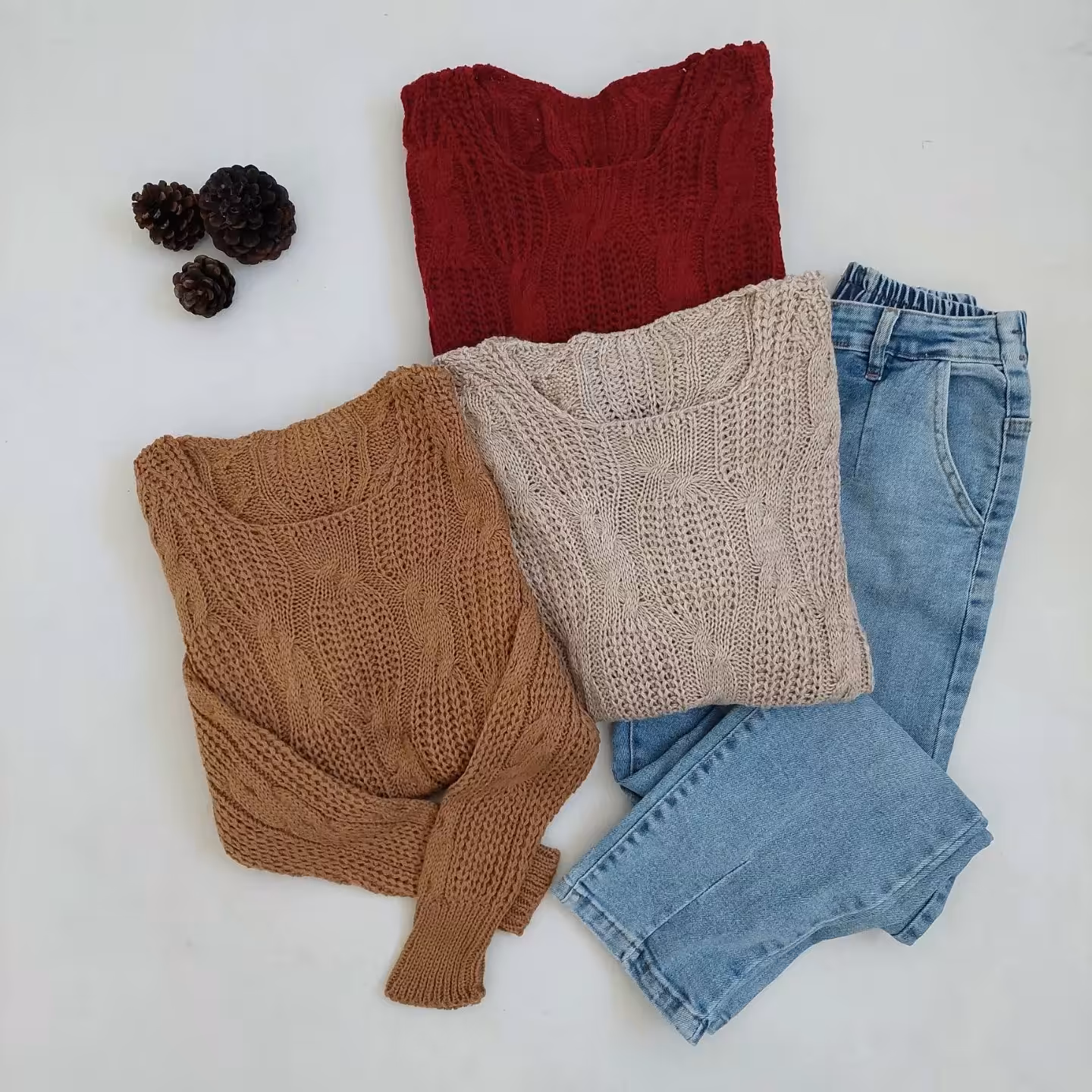 بلوز بافت زنانه مدل مارپیچ